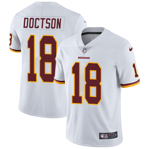 Nike Redskins #18 Josh Doctson White Men's Stitched NFL Vapor Untouchable Limited Jersey
